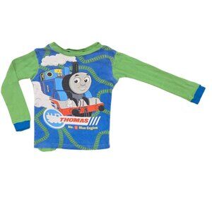 Thomas and Friends Pajama Top Shirt Long Sleeve Train Tank Engine 5T Toddler
